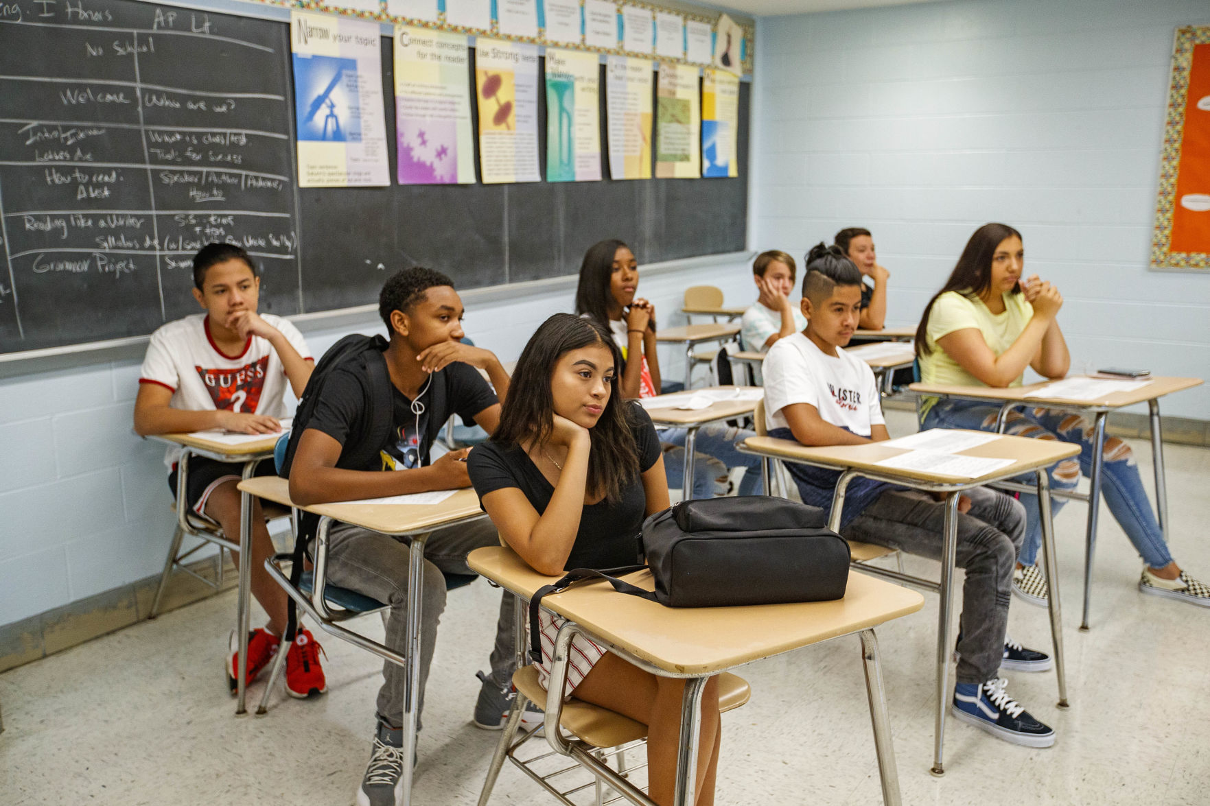 First day of School of Oakcrest High School